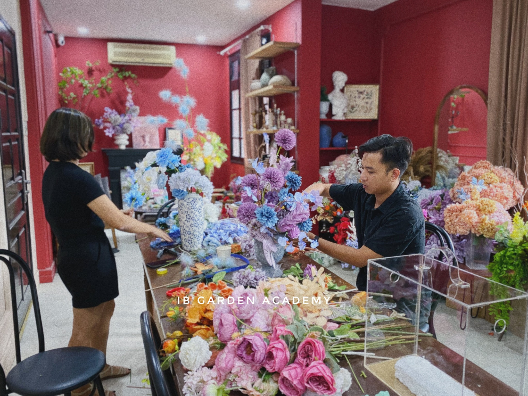 lớp học cắm hoa hà nội