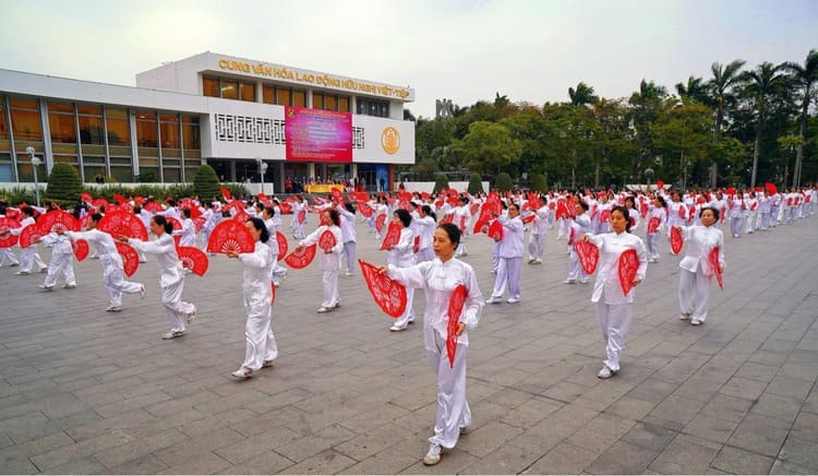 lớp học múa Hải Phòng Cung Văn hóa Lao động Hữu nghị Việt - Tiệp
