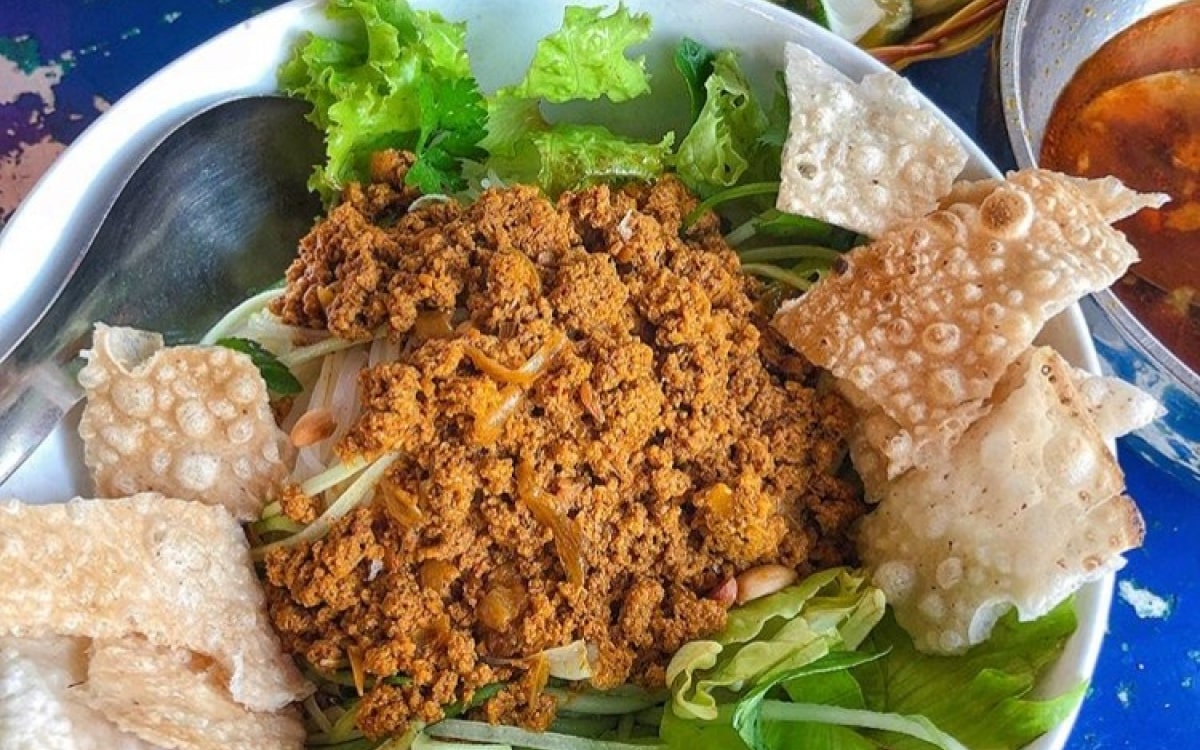 món ngon quy nhơn bún rạm