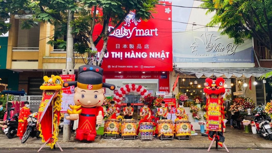 múa lân khai trương Đà Nẵng Đội Lân Sư Rồng Bạch Hổ