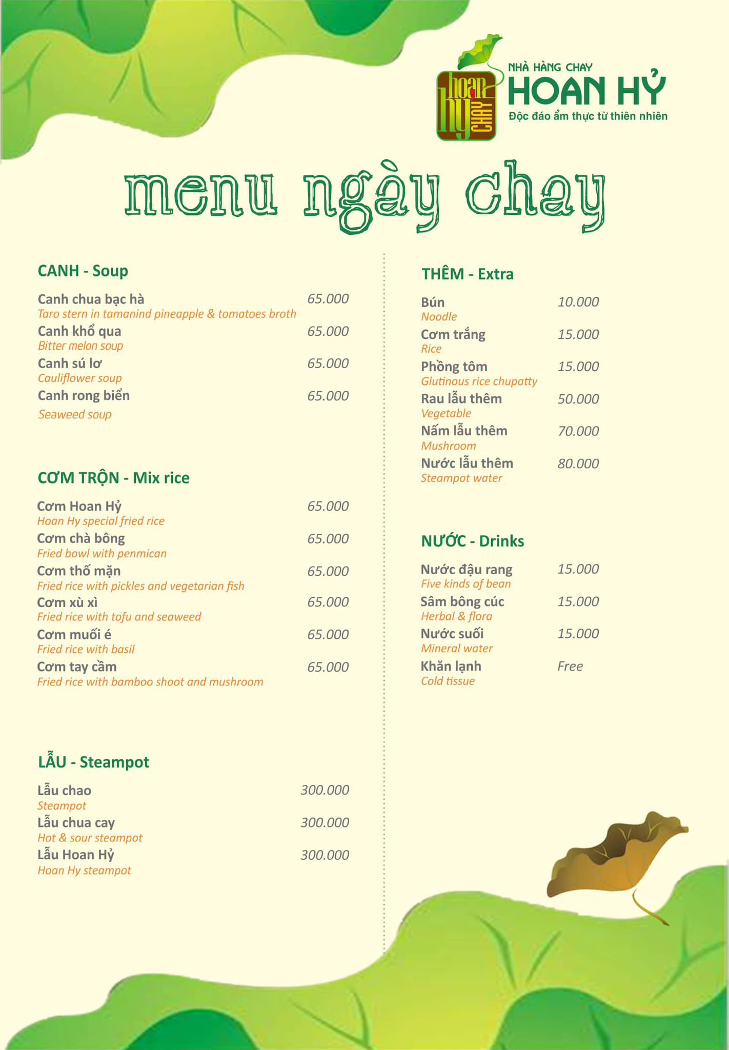 Nhà hàng chay Nha Trang ngon