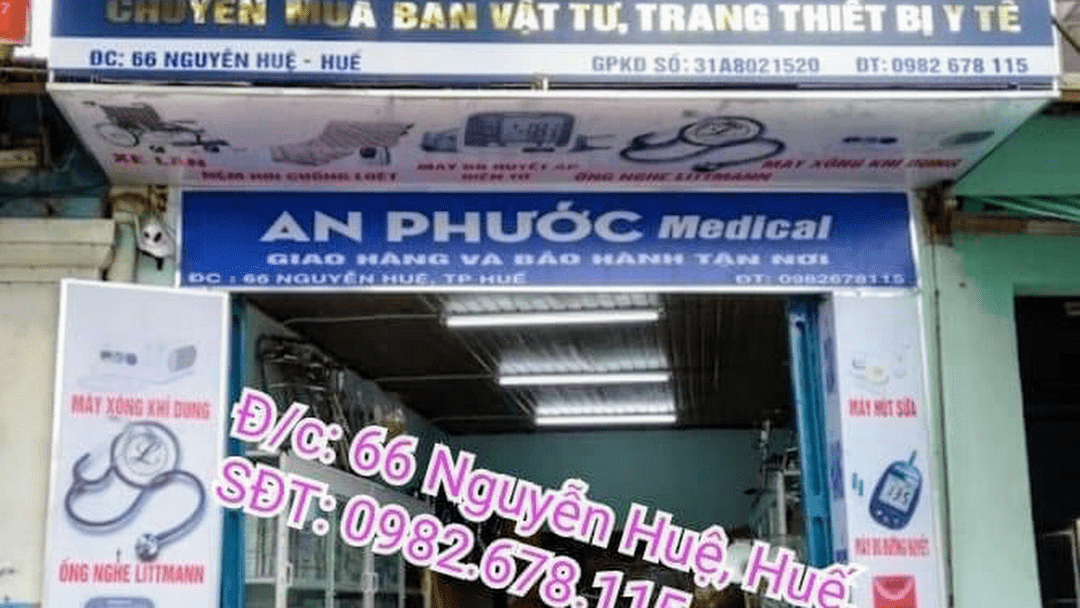 thiết bị y tế Huế Cửa Hàng Thiết Bị Y Tế An Phước