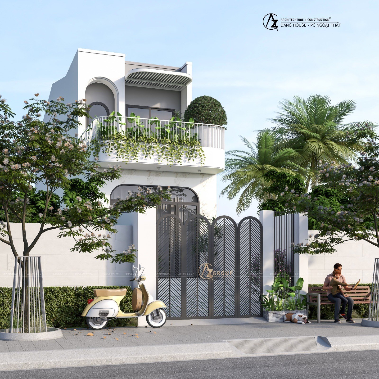 thiết kế nhà quảng trị