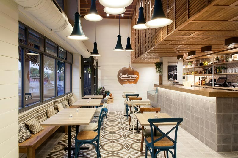 thiết kế quán cafe 100 triệu
