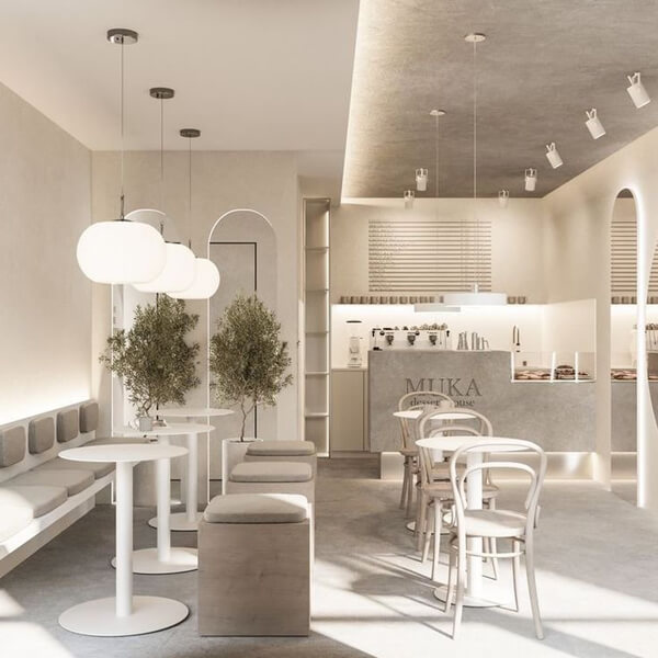 thiết kế quán cafe 15m2