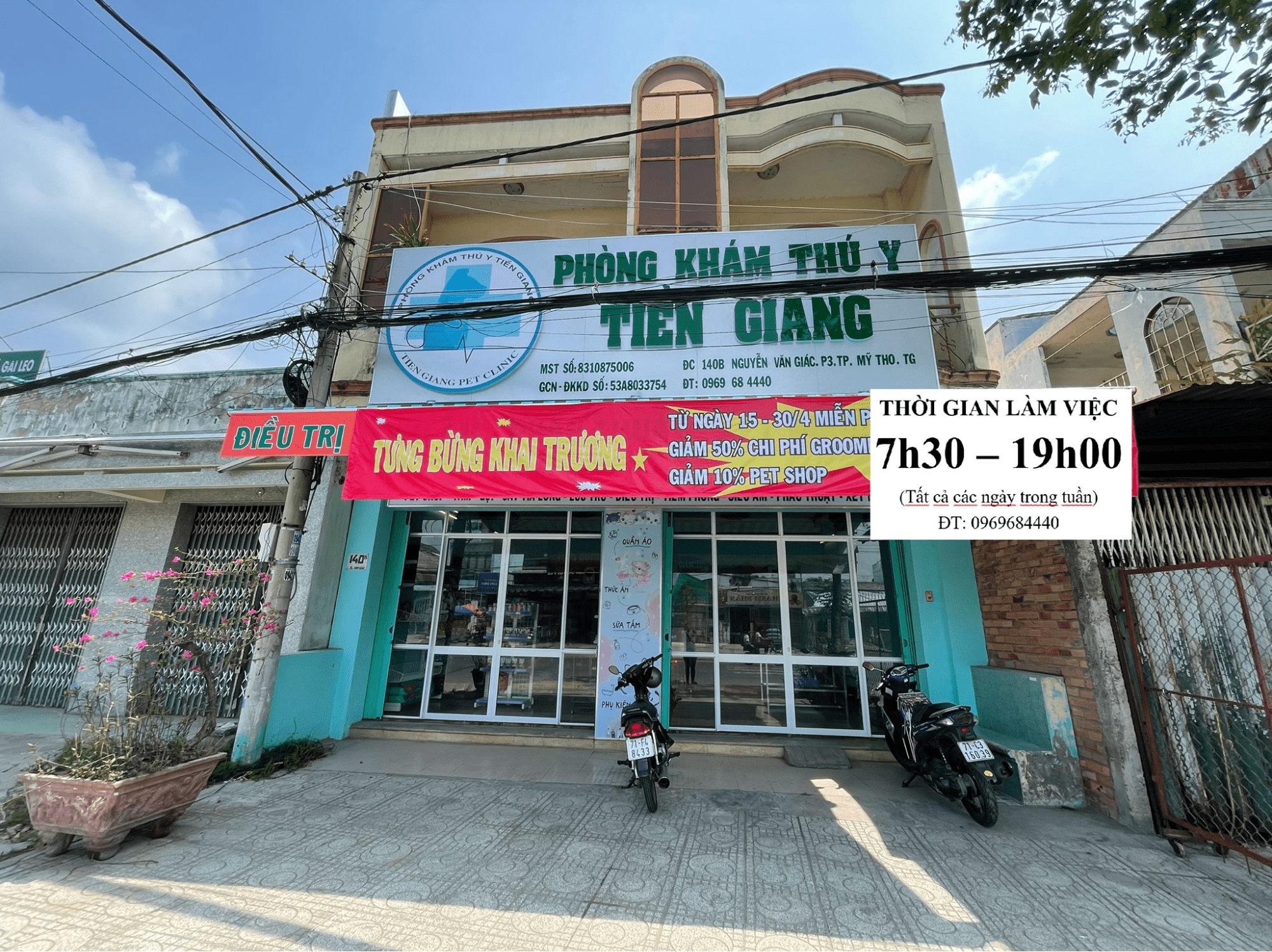thú y mỹ tho Phòng Khám Thú Y Tiền Giang