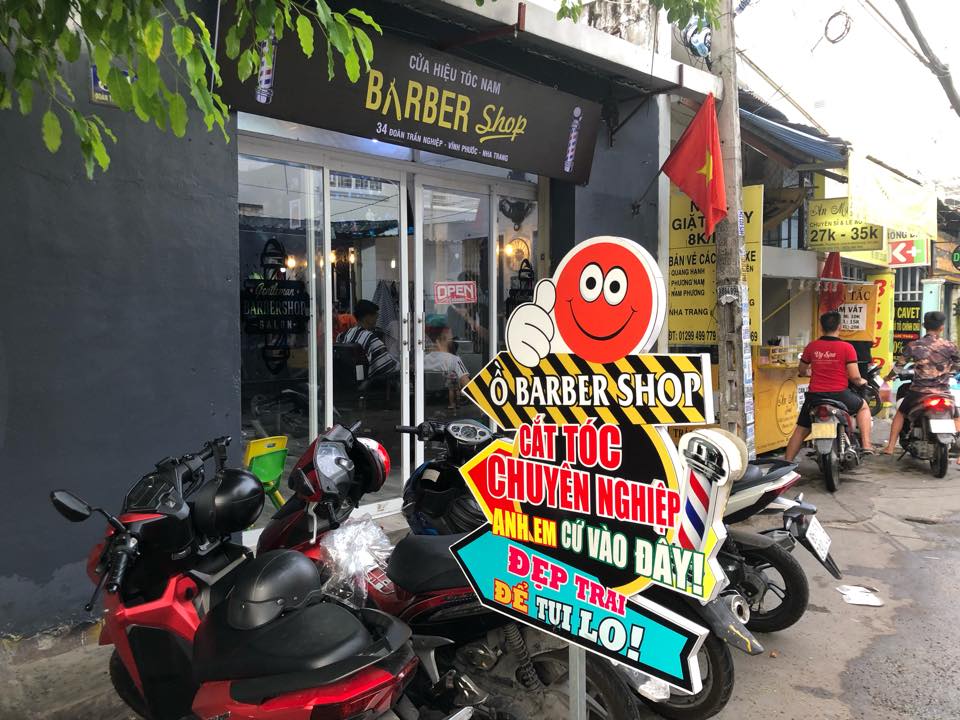 Tông đơ cắt tóc Nha Trang - Ồ Barber Shop