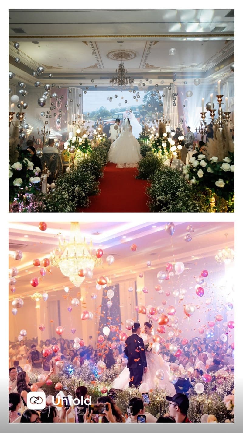 trang trí tiệc cưới đà lạt NT Decor