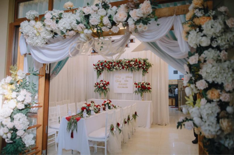 trang trí tiệc cưới Đà Lạt Văn Đức Thịnh