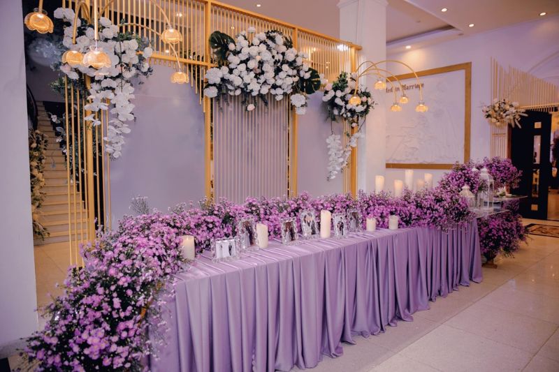 trang trí tiệc cưới Đà Lạt Hồ Thiên Hà Event