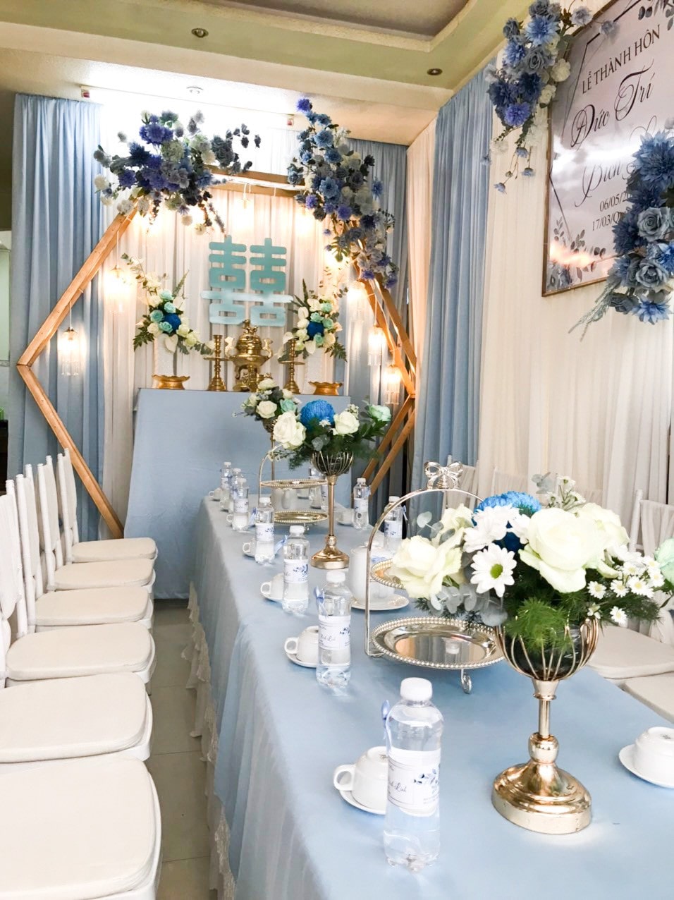 trang trí tiệc cưới đà lạt Khôi Wedding