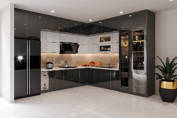 tủ bếp inox cánh kính hải phòng tủ bếp inox cánh kính hải phòng