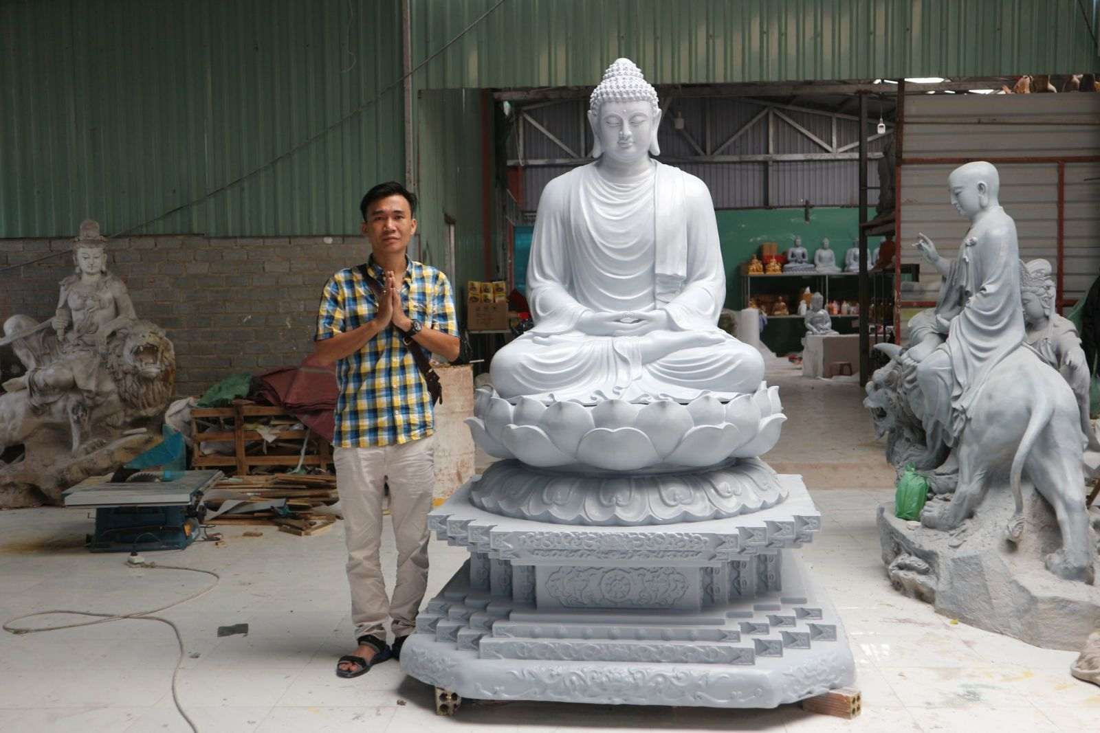 Tượng phật đá non nước Đà Nẵng Tượng Đá Phạm Gia