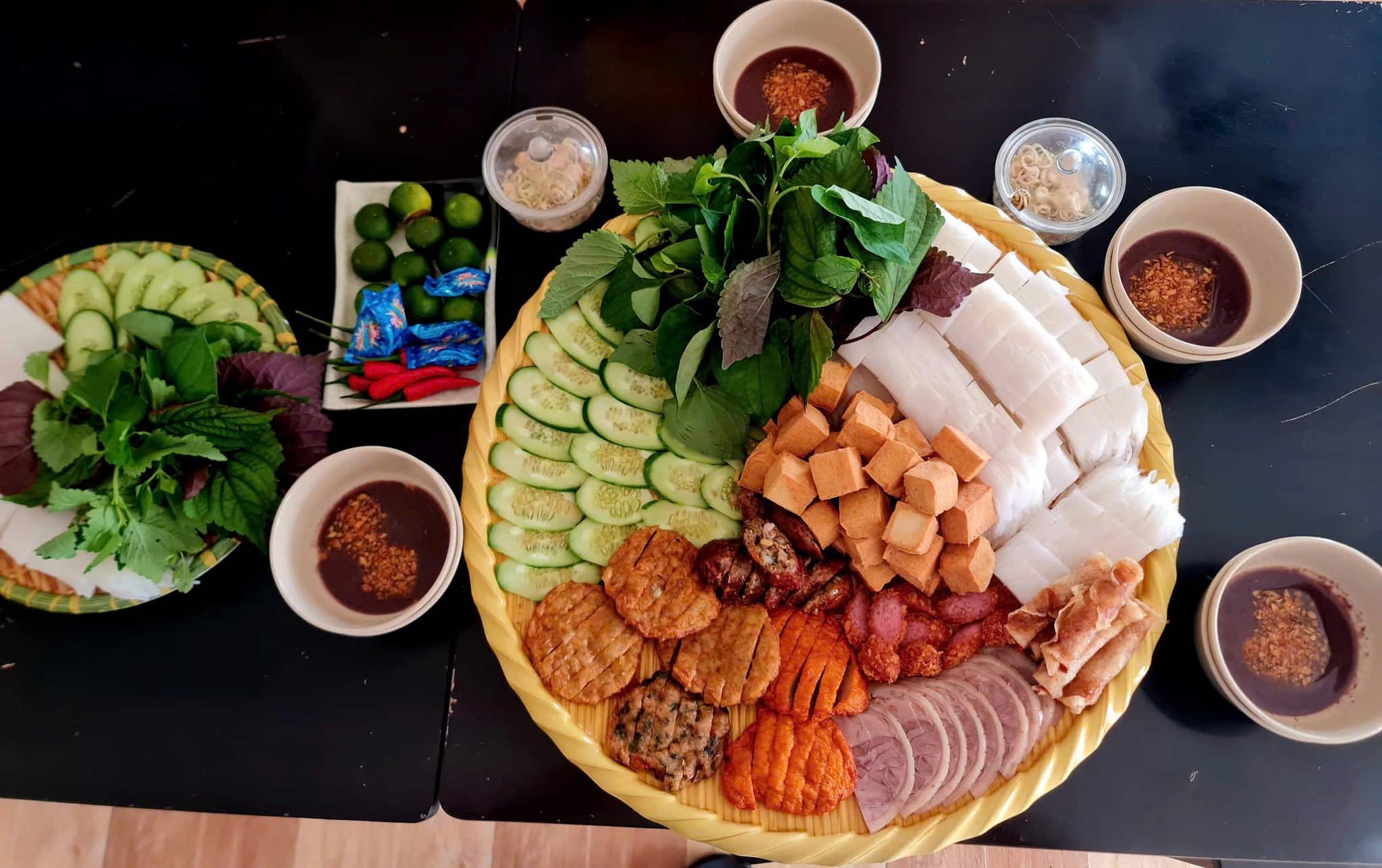 bún đậu mắm tôm tại bình phước