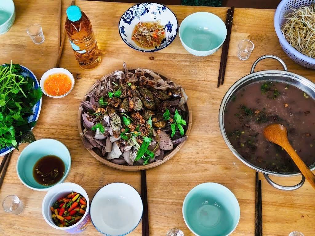 cháo lòng ngon tại bình phước