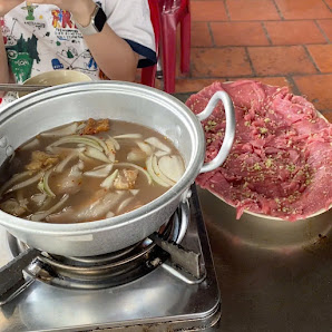lẩu bò nhúng mắm ruốc ngon bình dương