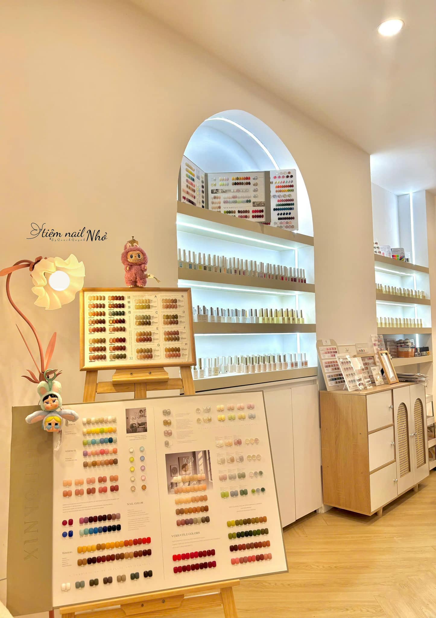 tiệm nail đẹp cà mau