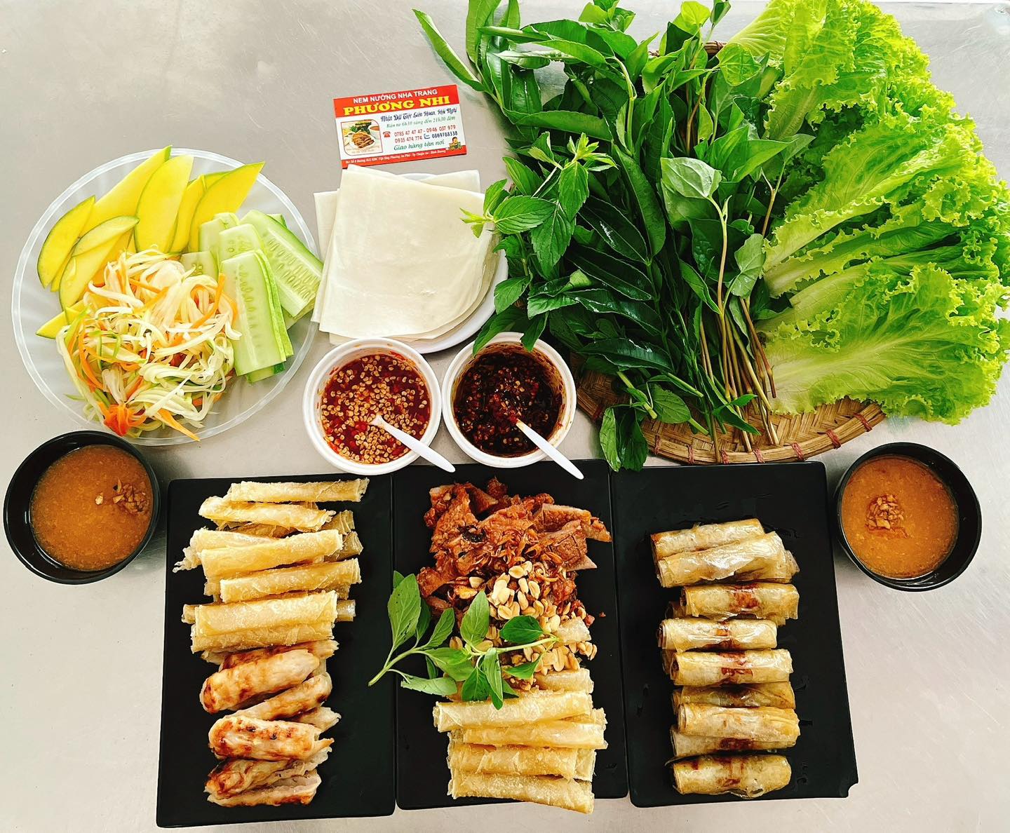 nem nướng ngon bình dương
