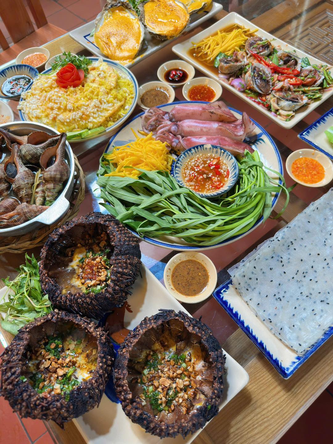 quán hải sản bình phước
