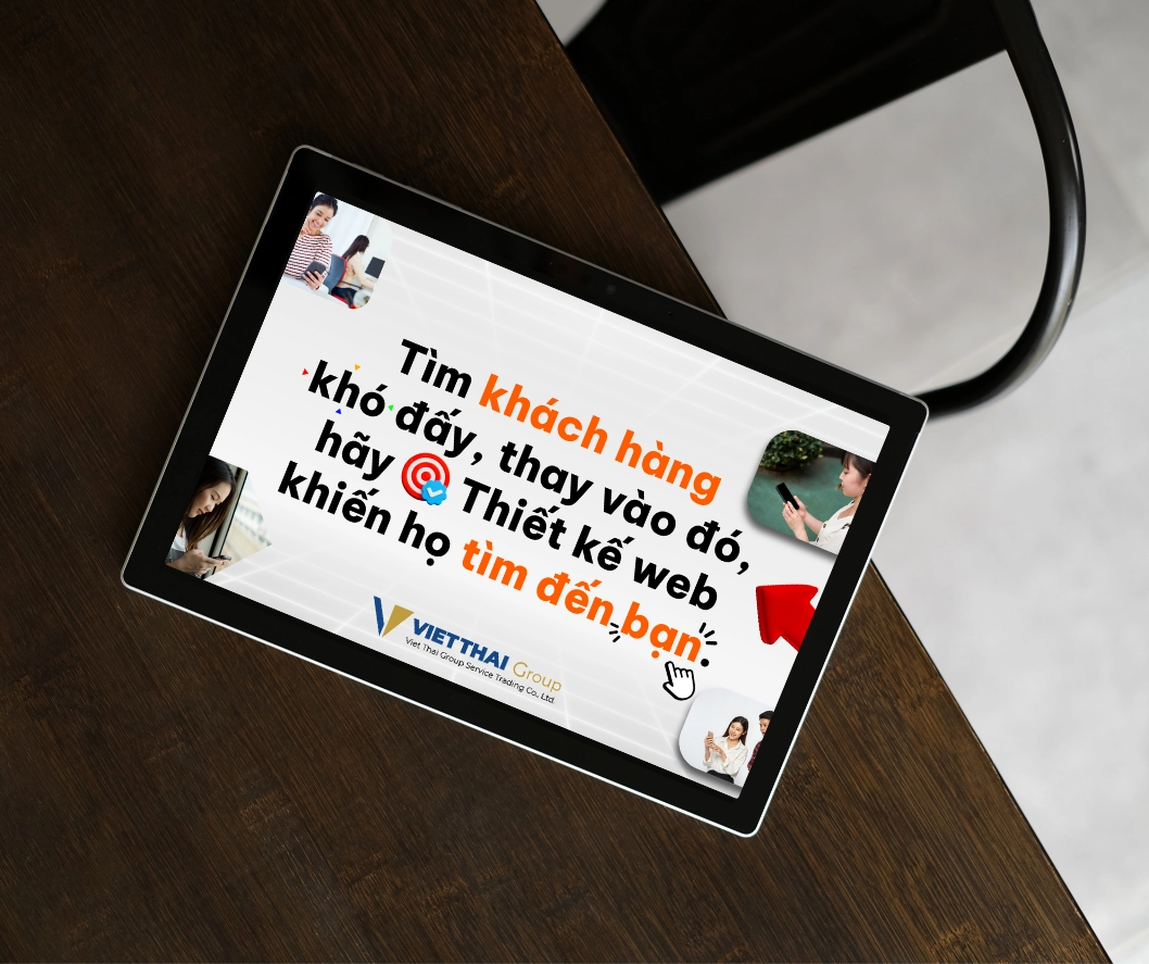 Brown Modern Webdesign Portfolio Tablet Mockup Facebook Post copy Top 9 công ty thiết kế website ở Đắk Lắk chuyên nghiệp nhất