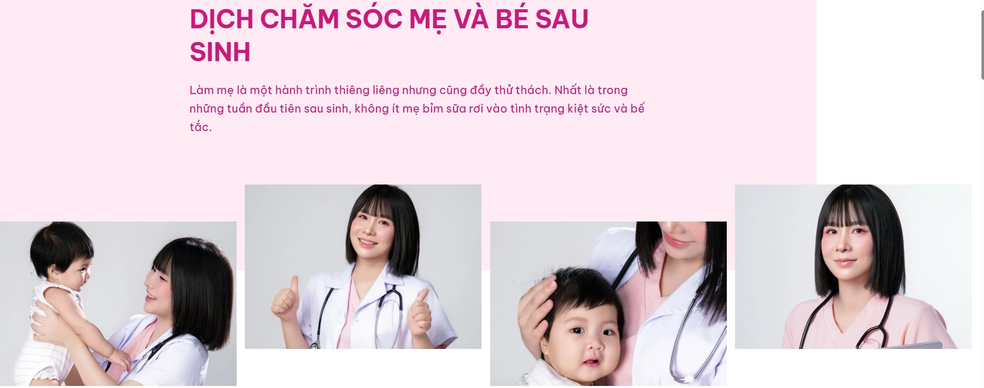Baby Care Center - Dịch vụ chăm sóc mẹ và bé sau sinh