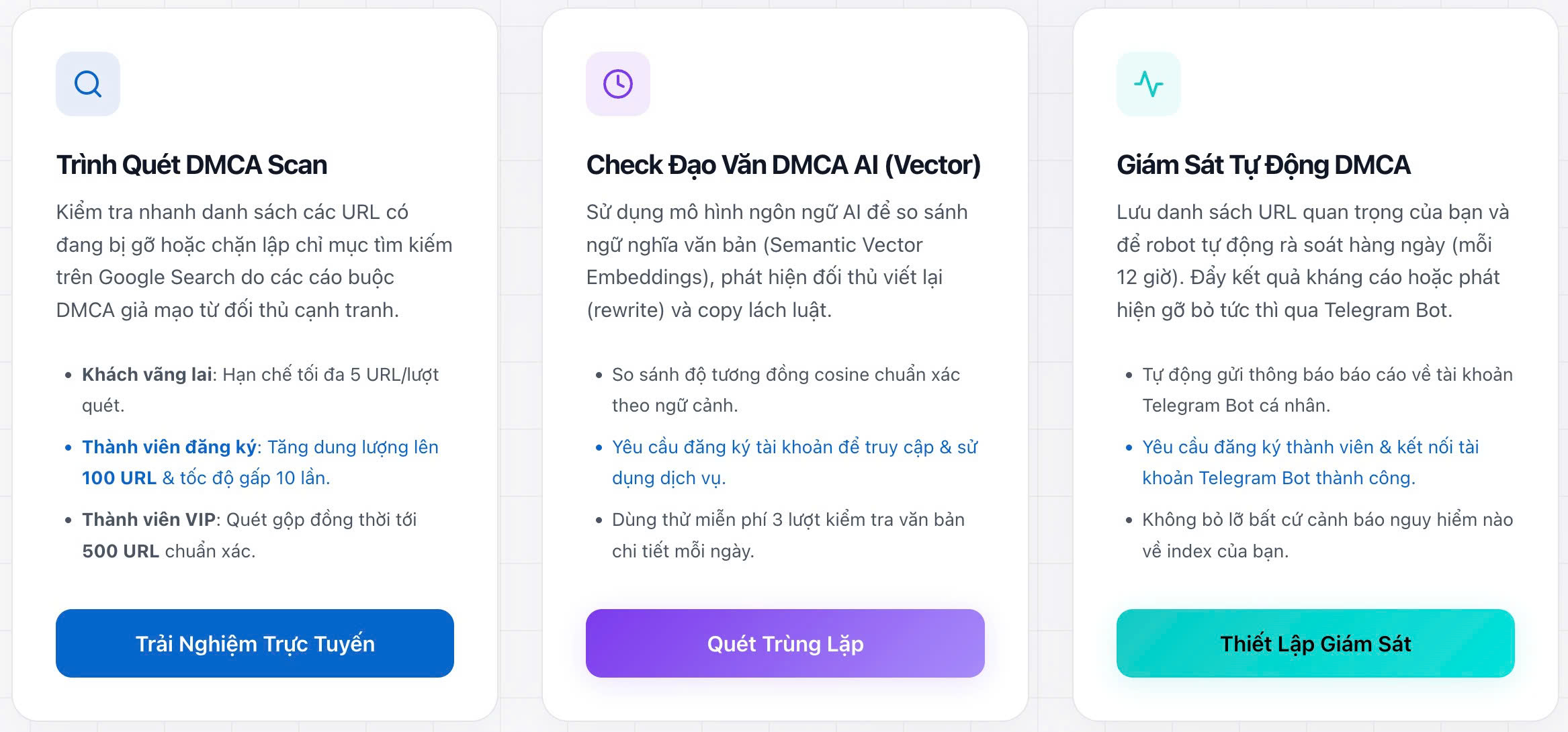 DMCA AI ứng dụng công nghệ AI trong nhiều lĩnh vực để tối ưu hóa thời gian và hiệu suất.