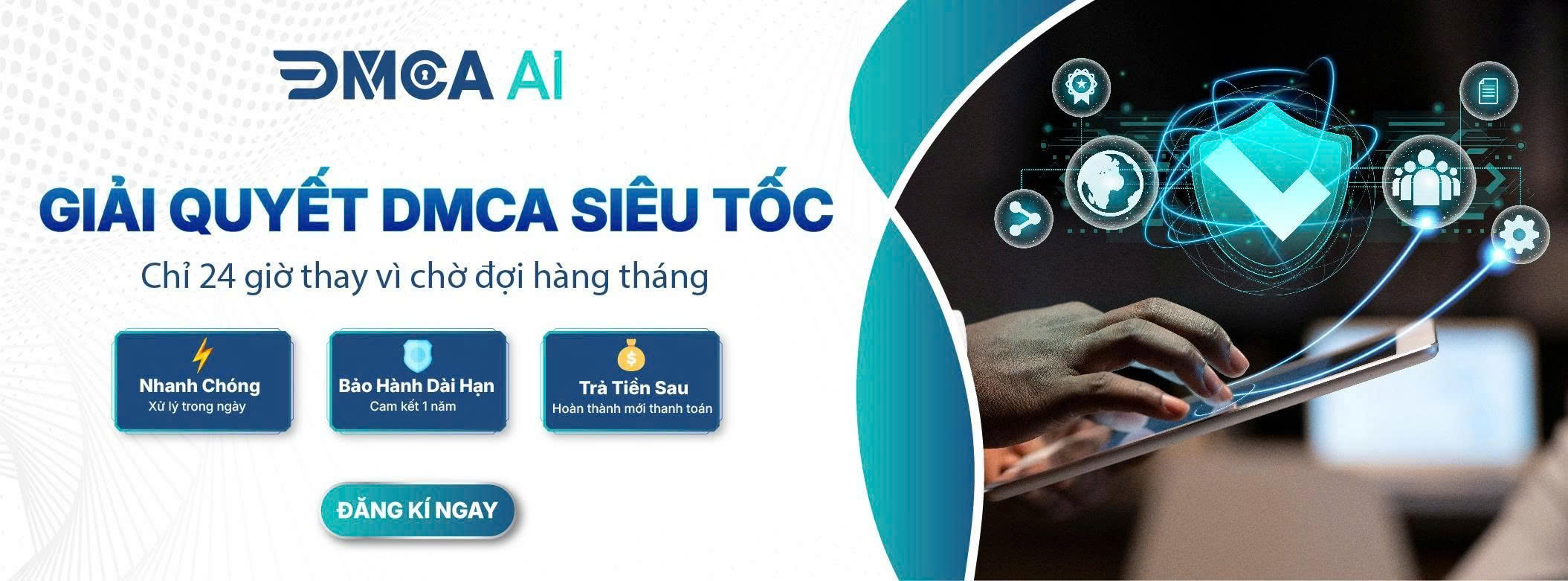 DMCA AI – Chuyên gia dịch vụ kháng DMCA bằng công nghệ