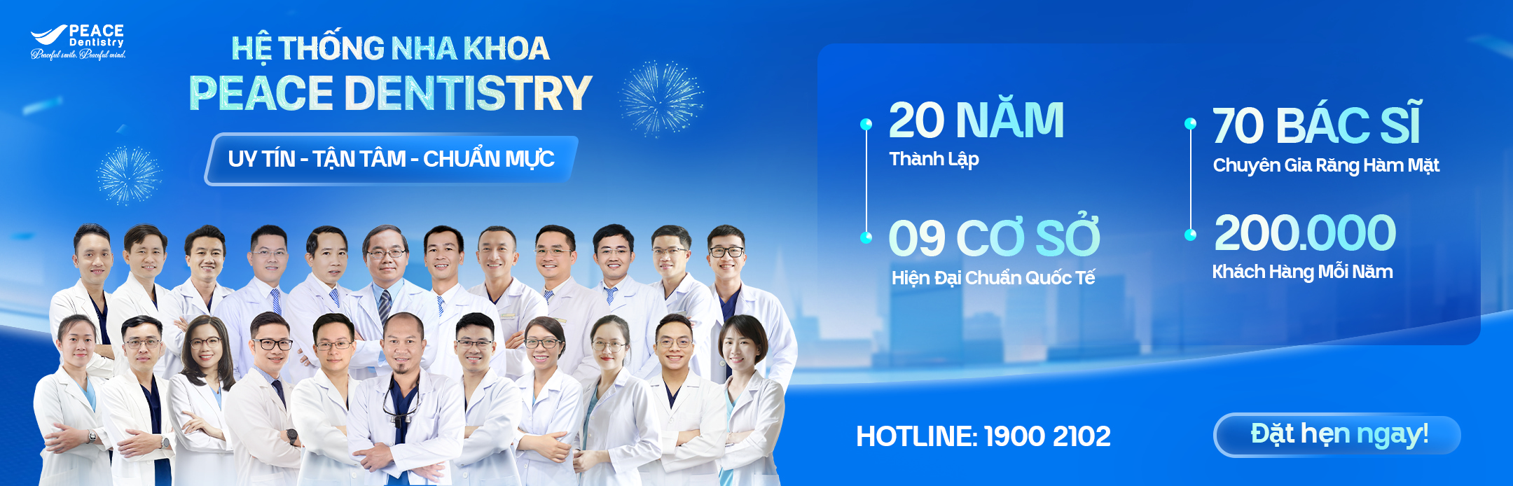 Nha Khoa Peace Dentistry - Giải pháp nha khoa thoải mái tại Sài Gòn