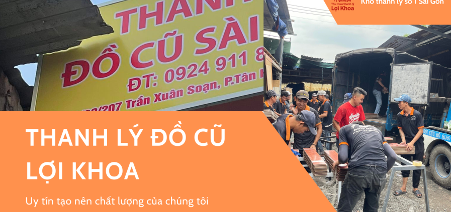 Chợ Đồ Cũ Lợi Khoa – Trạm Thu Mua Máy Lạnh Miền Nam Quy Mô Lớn