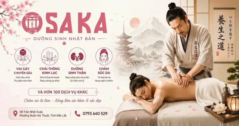 Osaka – Dưỡng Sinh Nhật Bản