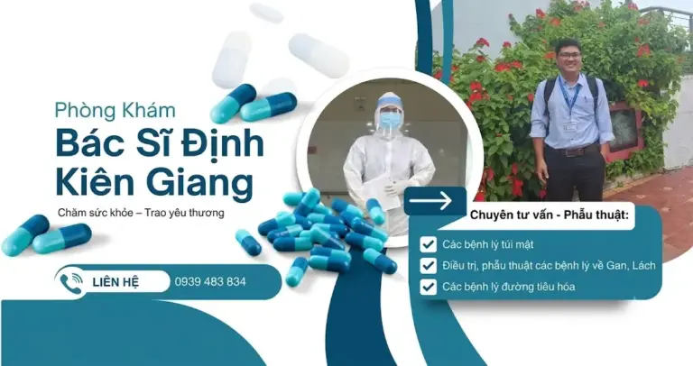 Phòng khám Ngoại Tổng Quát – Bác Sĩ Lê Trí Định
