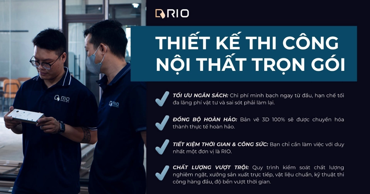  Showroom RIO Design – Thiết kế thi công kiến trúc nội thất