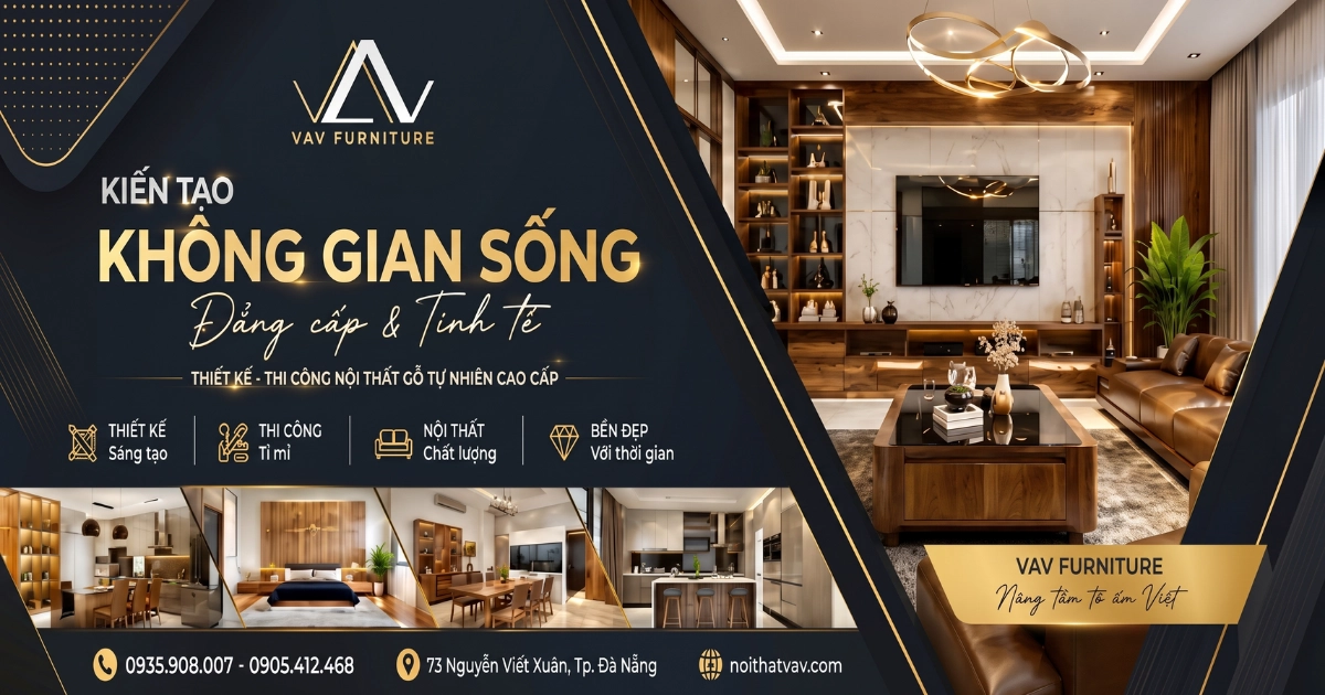 VAV FURNITURE– Thiết kế thi công nội thất Đà Nẵng