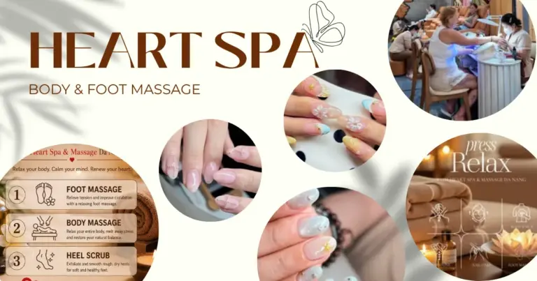 Heart Spa – Body & Foot Massage ( 温泉 – 온천 – スパ – 身体按摩 – 바디 마사지- ボディマッサージ)
