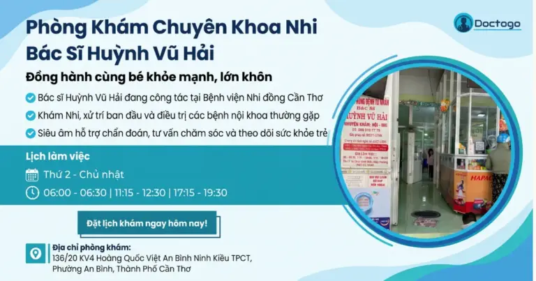Bác Sĩ Hải Khoa Nhi Cần Thơ