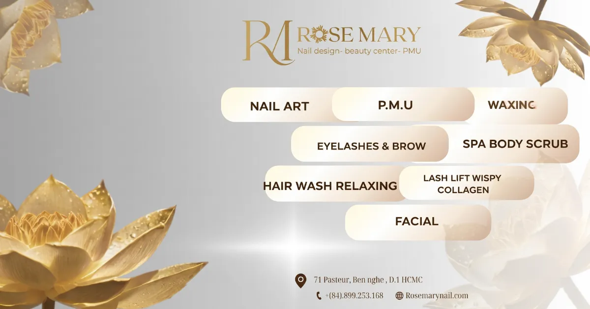 Rosemary Nail Art & Beauty Center District 1 Nails-spa-Hair wash