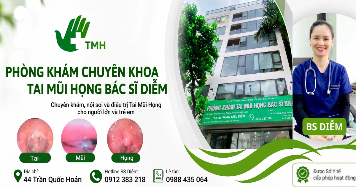 Phòng Khám Tai Mũi Họng Bs Phan Kiều Diễm