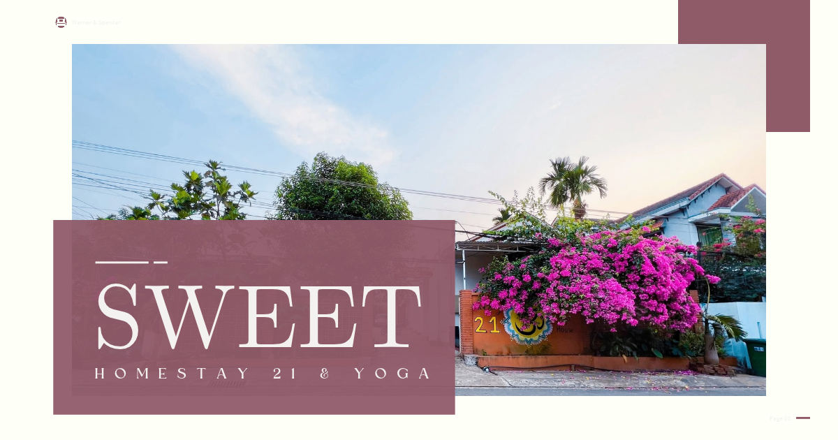 Sweet homestay 21 & Yoga