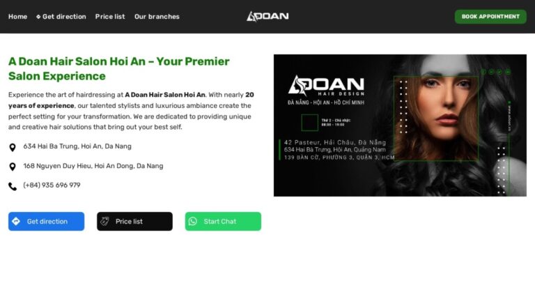 A Doan Hair Salon Hội An