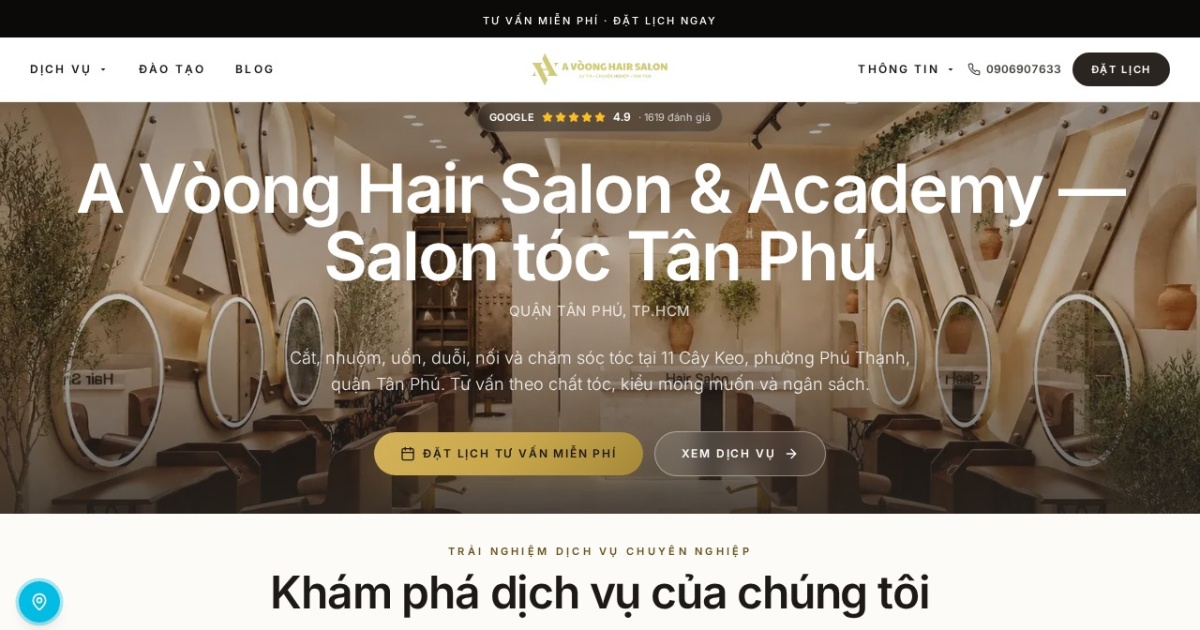 A Vòong Hair Salon & Academy