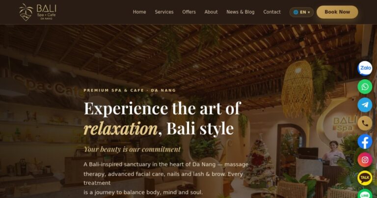 BALI Spa • Cafe