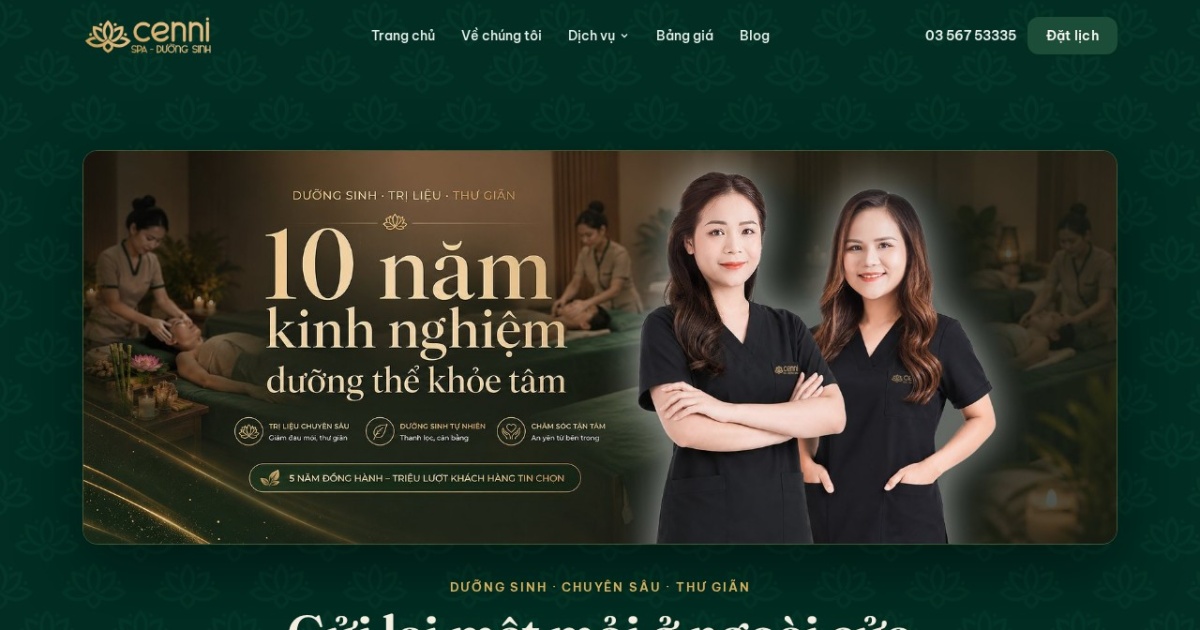 Cenni Spa & Dưỡng Sinh