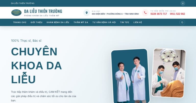 Phòng Khám Da Liễu Thẩm Mỹ Thiên Trường