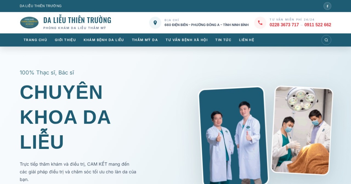 Phòng Khám Da Liễu Thẩm Mỹ Thiên Trường
