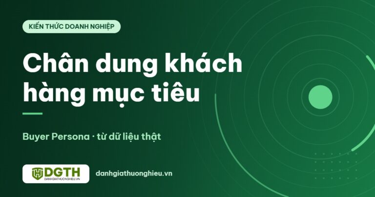 Chân dung khách hàng mục tiêu (buyer persona): cách vẽ từ dữ liệu thật