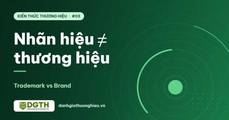 Nhãn hiệu và thương hiệu khác nhau thế nào? Phân biệt đúng luật