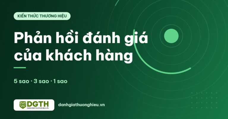 Phản hồi đánh giá của khách hàng: cách trả lời 5 sao, 3 sao và 1 sao