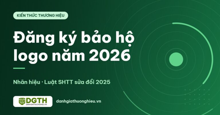 Đăng ký bảo hộ logo năm 2026: thủ tục, thời gian và lệ phí theo luật mới