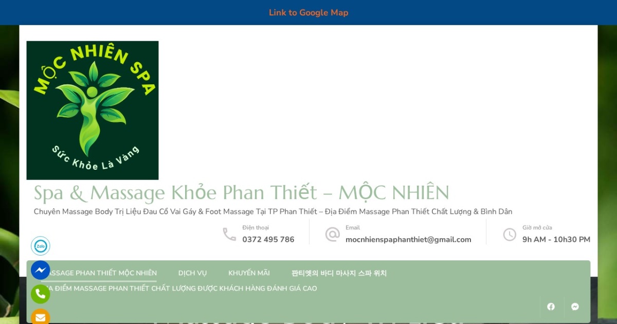 Mộc Nhiên Spa & Massage Phan Thiết