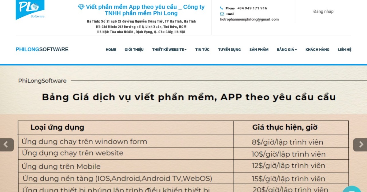 Phi Long Software